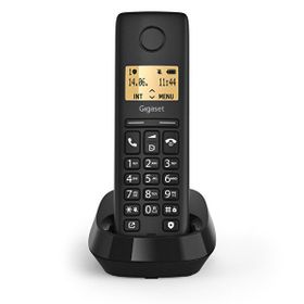 Gigaset Pure 100 Siyah DECT Kablosuz Telsiz Telefon