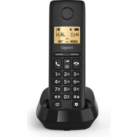 Gigaset Pure 100 Siyah DECT Kablosuz Telsiz Telefon