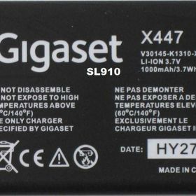 Gigaset V30145-K1310-X447 SL910 Batarya