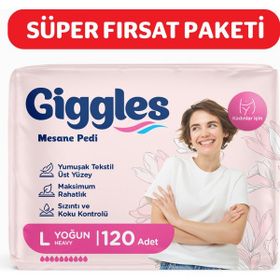 Giggles 120 Adet Large Yoğun Kadın Mesane Pedi