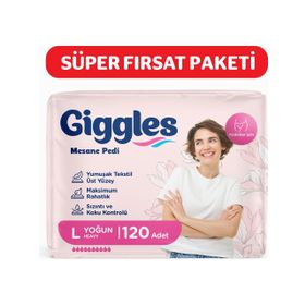 Giggles 120 Adet Large Yoğun Kadın Mesane Pedi