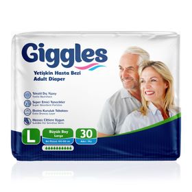 Giggles 30 Adet L Belbantlı Hasta Bezi