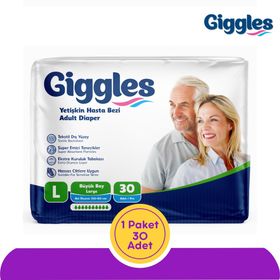 Giggles 30 Adet L Belbantlı Hasta Bezi