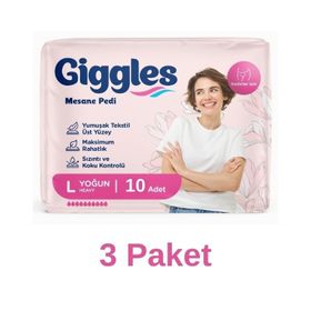 Giggles 30 Adet Large Yoğun Kadın Mesane Pedi