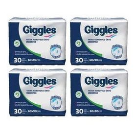Giggles 30'lu 4 Paket 120 Adet 60x90 Yatak Koruyucu Örtü