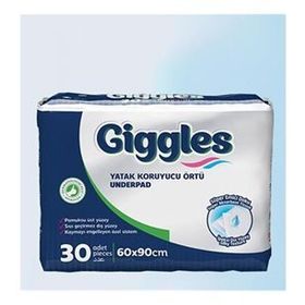 Giggles 60 x 90 cm 30'lu Yatak Koruyucu Örtü