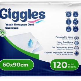 Giggles 60 x 90 cm 30'lu Yatak Koruyucu Örtü