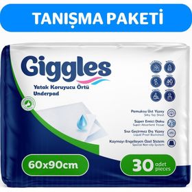 Giggles 60 x 90 cm 30'lu Yatak Koruyucu Örtü