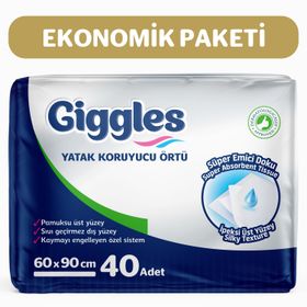 Giggles 60x90 cm 10 Adet Yatak Koruyucu Örtü