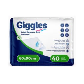 Giggles 60x90 cm 10 Adet Yatak Koruyucu Örtü