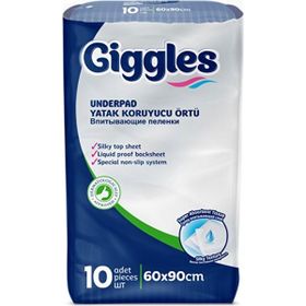 Giggles 60x90 cm 10 Adet Yatak Koruyucu Örtü