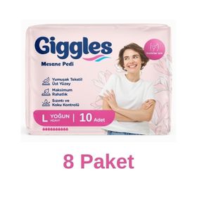 Giggles 80 Adet L Kadın Mesane Pedi