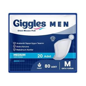 Giggles 80 Adet Medium Erkek Mesane Pedi