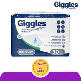 Giggles 90x180 cm 30 Adet Yatak Koruyucu Örtü