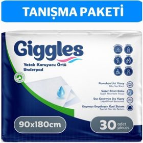 Giggles 90x180 cm 30 Adet Yatak Koruyucu Örtü