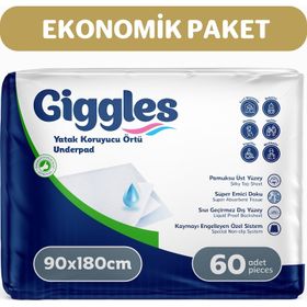 Giggles 90x180 cm 30x2 Adet Yatak Koruyucu Örtü