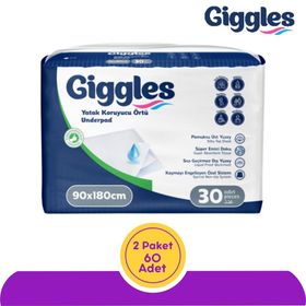 Giggles 90x180 cm 30x2 Adet Yatak Koruyucu Örtü