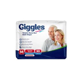 Giggles Bağlamalı Medium 30 Adet Hasta Bezi