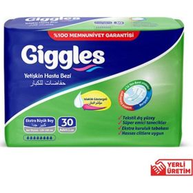 Giggles Bağlamalı XL 30 Adet Hasta Bezi