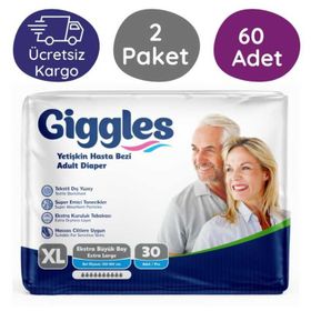 Giggles Belbantlı Ekstra Büyük XL 60 Adet Hasta Bezi
