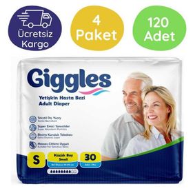 Giggles Belbantlı Küçük Boy 30x120 Adet Hasta Bezi