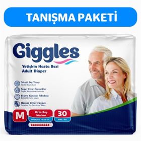 Giggles Belbantlı Orta Boy M 30'lu Hasta Bezi