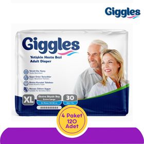 Giggles Belbantlı XL 120 Adet Hasta Bezi