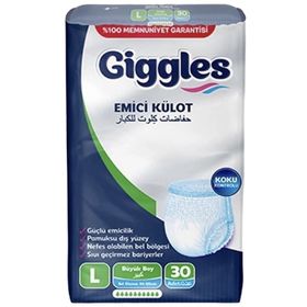 Giggles Emici Külot L 30 Adet Hasta Bezi