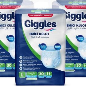 Giggles Emici Külot L 90 Adet Hasta Bezi