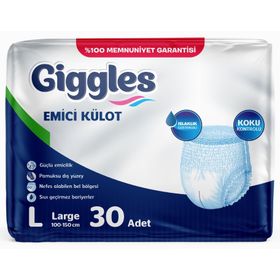 Giggles Emici Külot L Beden 30 Adet Hasta Bezi