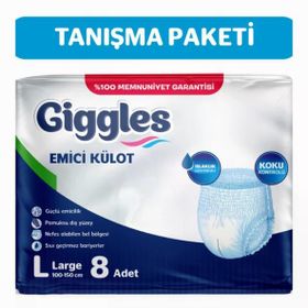Giggles Emici Külot Large 8 Adet Yetişkin Bez