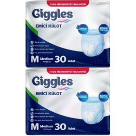Giggles Emici Külot M Beden 2x30 Adet Hasta Bezi