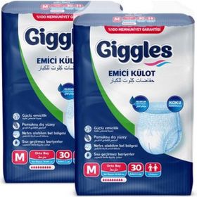 Giggles Emici M 60 Adet Külotlu Hasta Bezi