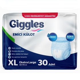 Giggles Extra Large 30 Adet Yetişkin Emici Külot Bez