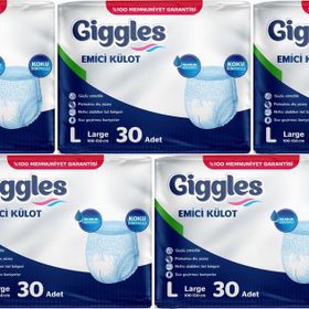 Giggles Hasta Bezi Yetişkin Large 30x5 Adet Emici Külot
