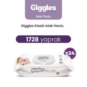 Giggles Klasik 1728 Adet Islak Havlu