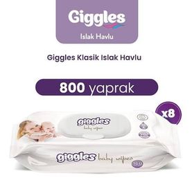 Giggles Klasik 800 Adet Islak Havlu
