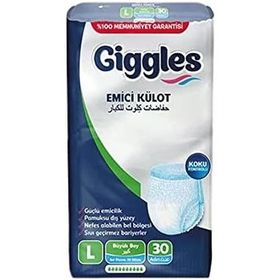 Giggles Külotlu Yetişkin Large 30 Adet Hasta Bezi