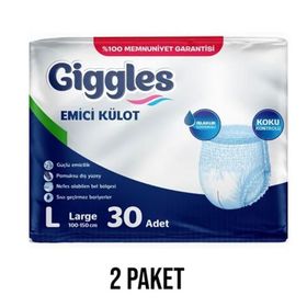 Giggles L 2x30'lu Emici Külot Yetişkin Hasta Bezi