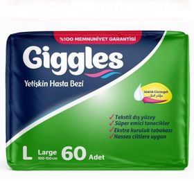 Giggles Large 2x30 60 Adet Yetişkin Hasta Bezi
