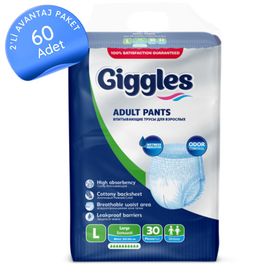 Giggles Large 60 Adet Emici Külot