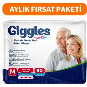 Giggles M 3x30'lu Belbantlı Yetişkin Hasta Bezi