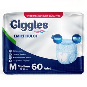 Giggles Medium 2x30 60 Adet Yetişkin Emici Külot Bez