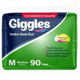 Giggles Medium 90 Adet Yetişkin Hasta Bezi