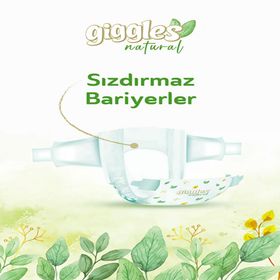 Giggles Natural No:4 Maxi 50 Adet Bebek Bezi
