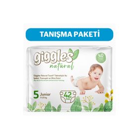 Giggles Natural No:5 Junior 42 Adet Bebek Bezi