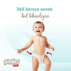Giggles Pants No:3 Midi 340 Adet Külot Bebek Bezi