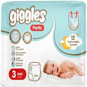 Giggles Pants No:3 Midi Külot Bebek Bezi