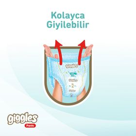 Giggles Pants No:4 Maxi 300 Adet Külot Bebek Bezi
