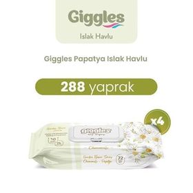 Giggles Papatya 288 Adet Islak Havlu